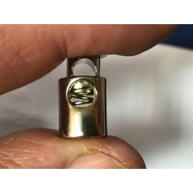 Bloc Cordon Rond  Doré  Mat , Arrêts Stop Pour Cordon