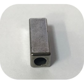 Arret Embout De Cordon en mètal gris , Arrêts Stop Pour Cordon