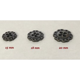 Bouton Bronze Mètal Couture En 4 Trous Pour Customisations De Vetements