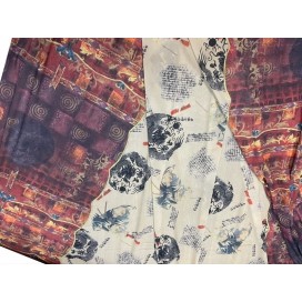 Résille Tulle Imprimée Extensible au Mètre