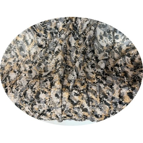 Tissu voile viscose Imprimée Fleurs au Mètre