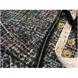 Tissu Style "Chanel" Tweed Au Mètre  Haute  Couture.