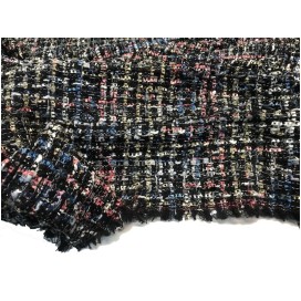 Tissu Style "Chanel" Tweed Au Mètre  Haute  Couture.