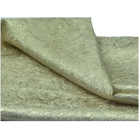 Tissu Brocart Au Mètre Couture Doré Or Pour Robes, Tailleurs Et Caftans