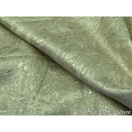 Tissu Brocart Au Mètre Couture Doré Or Pour Robes, Tailleurs Et Caftans