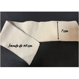 Bord-Cote En Bande de Tissu Maille Noir Pour Poignée Manche et cols