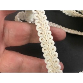 Galon Style "Chanel" Au Mètre  Ivoire Au Mètre Couture