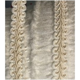 Galon Style "Chanel" Au Mètre  Ivoire Au Mètre Couture