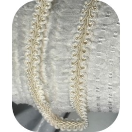 Galon Style "Chanel" Au Mètre  Ivoire Au Mètre Couture
