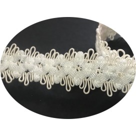 Galon Style "Chanel" Au Mètre  Ivoire Au Mètre En 20 mm Couture
