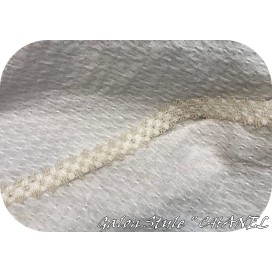 Galon Style "Chanel" Au Mètre  Ivoire Au Mètre En 20 mm Couture