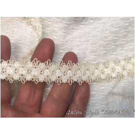Galon Style "Chanel" Au Mètre  Ivoire Au Mètre En 20 mm Couture