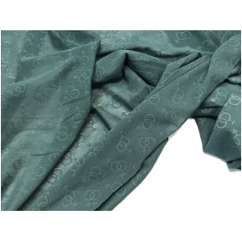 Tulle Résille Bleu Marine Imprimé Lycra Au Mètre  Pour Lingerie.