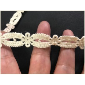 Galon Coton Ecru A Coudre. Pour Customisations De Vetements