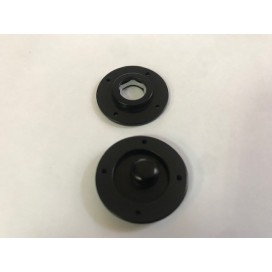 Bouton Pressions Noir En 22 mm Couture