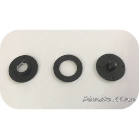 Bouton Pressions Noir En 22 mm Couture