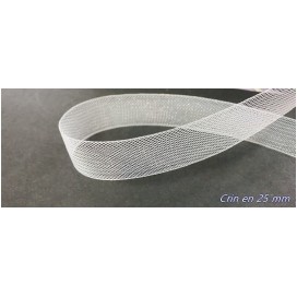 Crin Au Mètre Blanche pour La Couture, Bande de Crinoline pour Renfot
