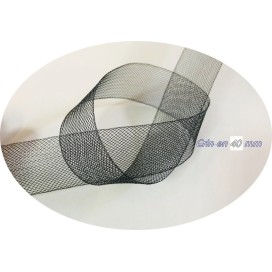 Crin Au Mètre Noir En 40 mm pour La Couture, Bande de Crinoline pour Renfot