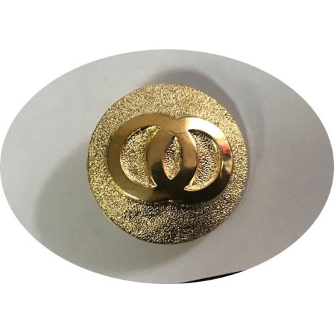 Bouton Doré  Style " Cartier " Couture Diamètre 25 mm.