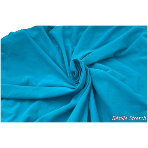Tulle Elastique, Résille Lycra Turquoise au Mètre  Pour Justaucorps, Prix Dégressifs