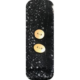 Bouton Doré Métal Couture Diamètre 22 mm.