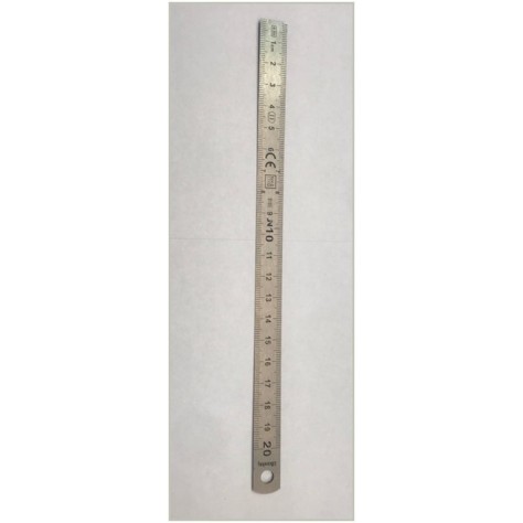 Régle Métalliqe de 20 cm pour la couture