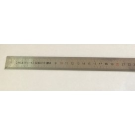 Régle Métalliqe de 50 cm pour la couture