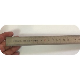 Régle Métalliqe de 50 cm pour la couture