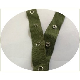 Bande Pressions Kaki Coton au mètre