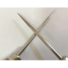 Poinçeau manche en bois pour la couture