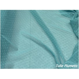 Tulle Plumetis Elasthanne Prune En Résille Au Mètre Pour Justaucorps.