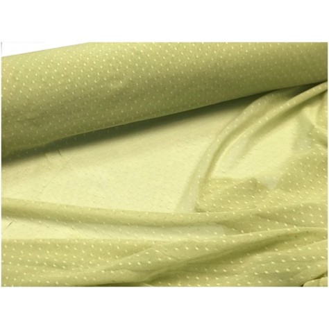 Tulle Plumetis Elasthanne  Jaune Anis  En Résille Au Mètre Pour Justaucorps.