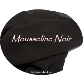 Coupon de 3 mètres DeTissu Mousseline Polyester Au Mètre Kaki A coudre.