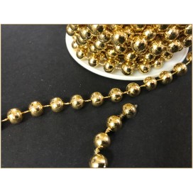 Galon Ruban Perle Au Mètre, Fil Perlé Au Mètre Couleur Argent Pour Décorations Guirlande Et Loisirs Créatifs