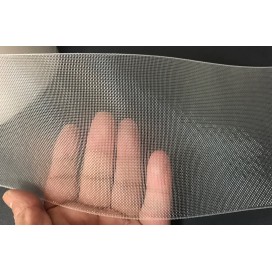 Crin Au Mètre Blanc En 100 mm - 10 cm pour La Couture, Bande de Crinoline en 10 cm pour Renfort