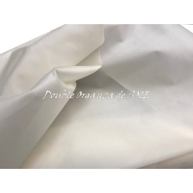 Double Organza De Soie Ivoire Au Mètre Couture.