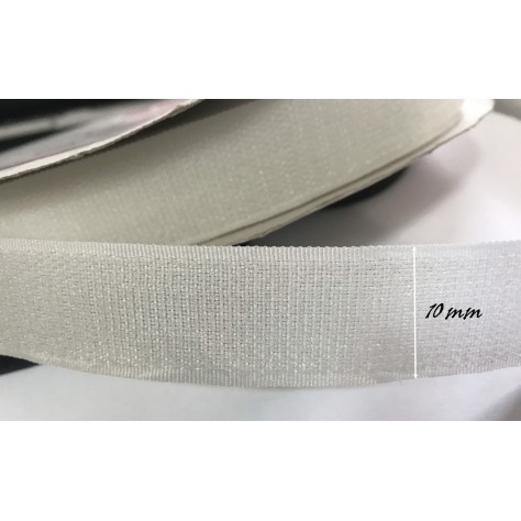 Velcro à coudre en bande Scratch en 10 mm écru