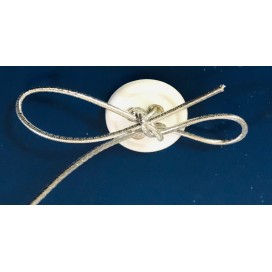 Bouton DE Couture Blanc En Taille 15 mm, Pour Vêtements Et Loisirs Créatifs.