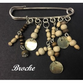 Broche  Pour Femme En Epingle à Nourice Argent Pour Décorations.