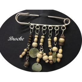 Broche  Pour Femme En Epingle à Nourice Argent Pour Décorations.