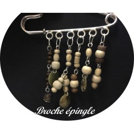 Broche  Pour Femme En Epingle à Nourice Argent Pour Décorations.