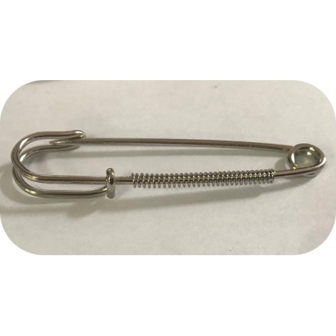 Épingle à Nourrice fantaisie en Métal Argenté : Un Accessoire Élégant et Polyvalent pour Vos Projets Créatifs