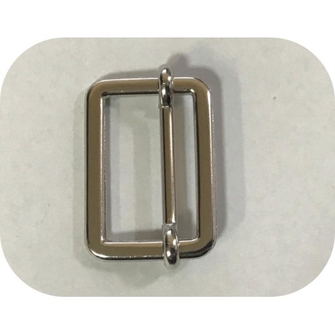 Boucle Coullissante en 3 cm à coudre en Nickel Argent