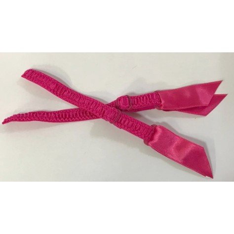 Jarretelles Fushcia Pour La fabrication de Lingerie Féminine.