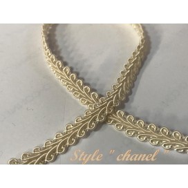 Galon Style "Chanel" Au Mètre  Ecru Au Mètre Couture