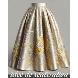 Brocart De Soie Haute Couture Pour Tailleurs, Robes, Et Caftans
