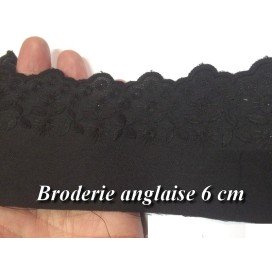 Broderie Anglaise Coton au...
