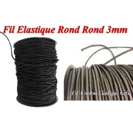 Cordon Fil Elastique En 3...