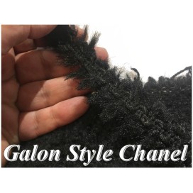 Galon Au Mètre Noir Style " Chanel"  A Coudre