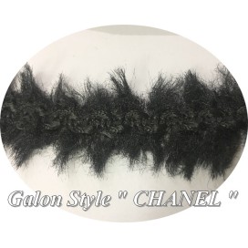 Galon Au Mètre Noir Style " Chanel"  A Coudre